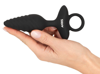 Silicone Vibro Plug Twist