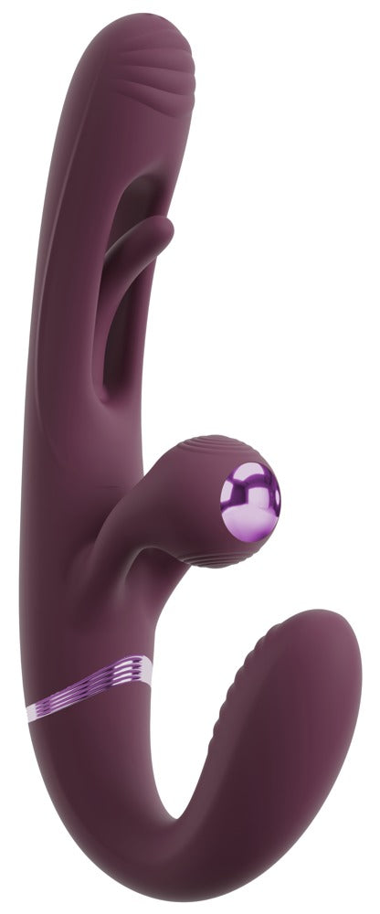 Strapless Strap-On With Flicking Tongue
