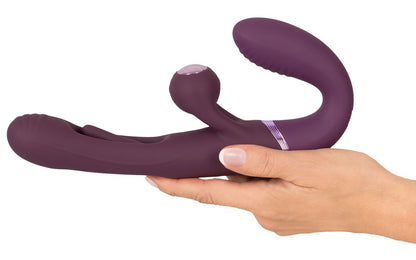 Strapless Strap-On With Flicking Tongue