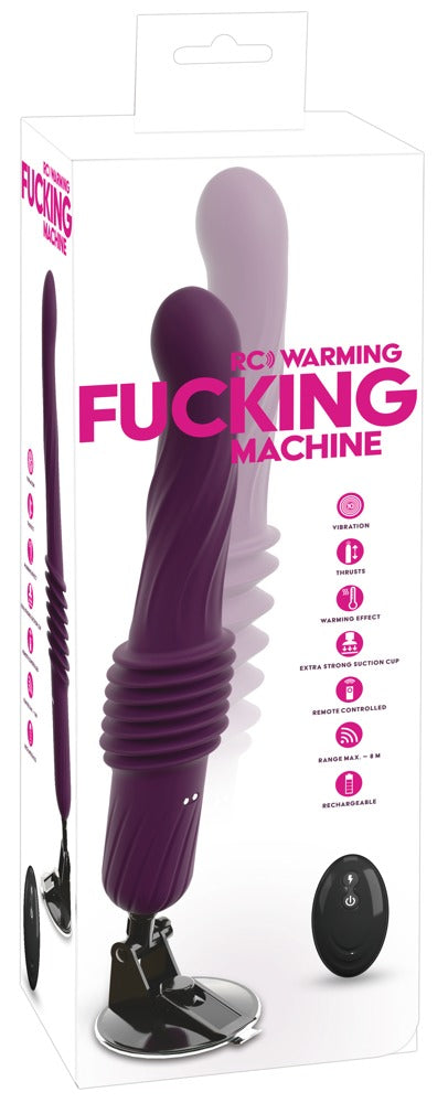 RC Sex Machine con Riscaldamento Purple