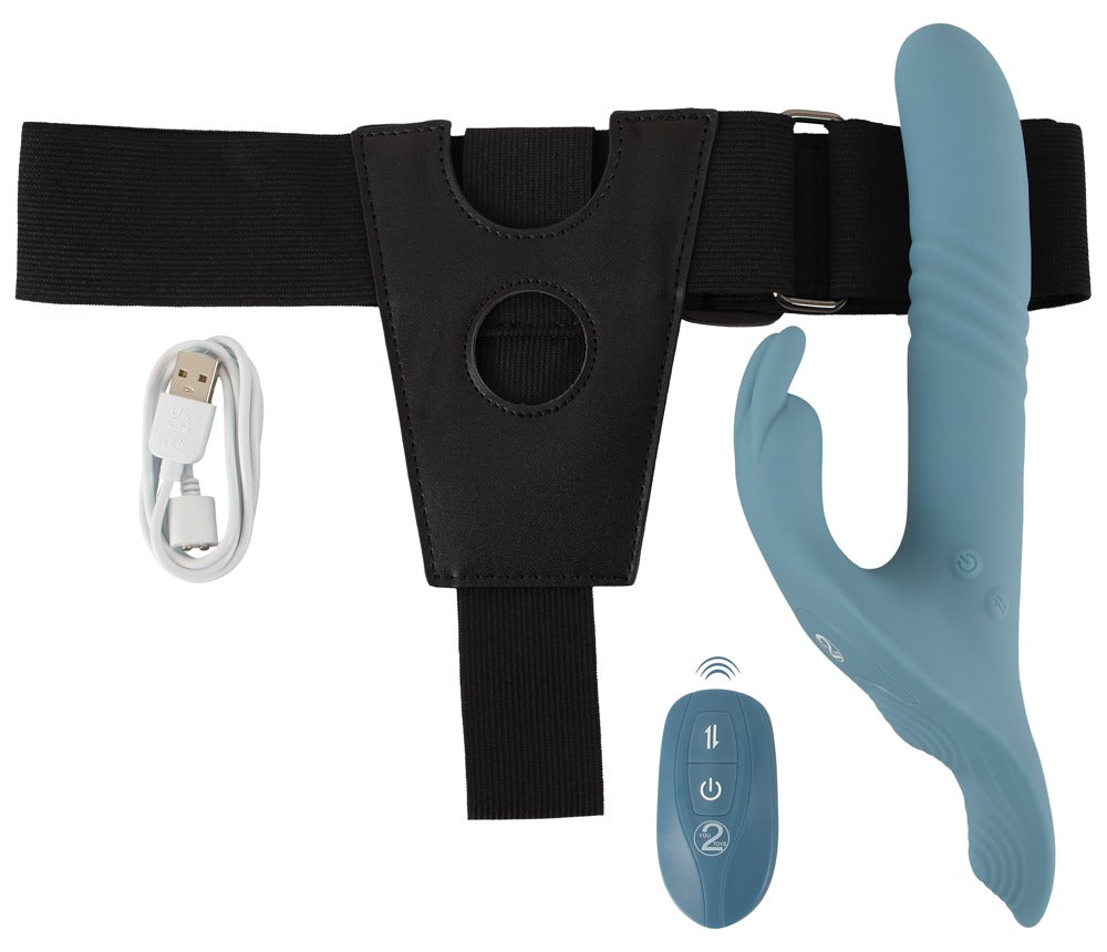 Rabbit Strap-On Set con Telecomando