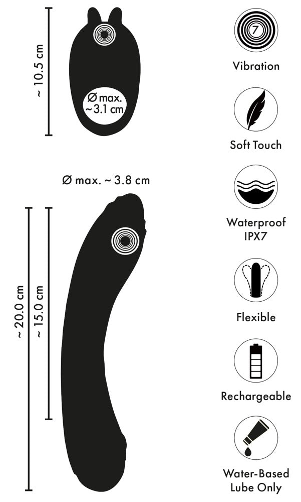 Duo - Vibratore & Cock Ring