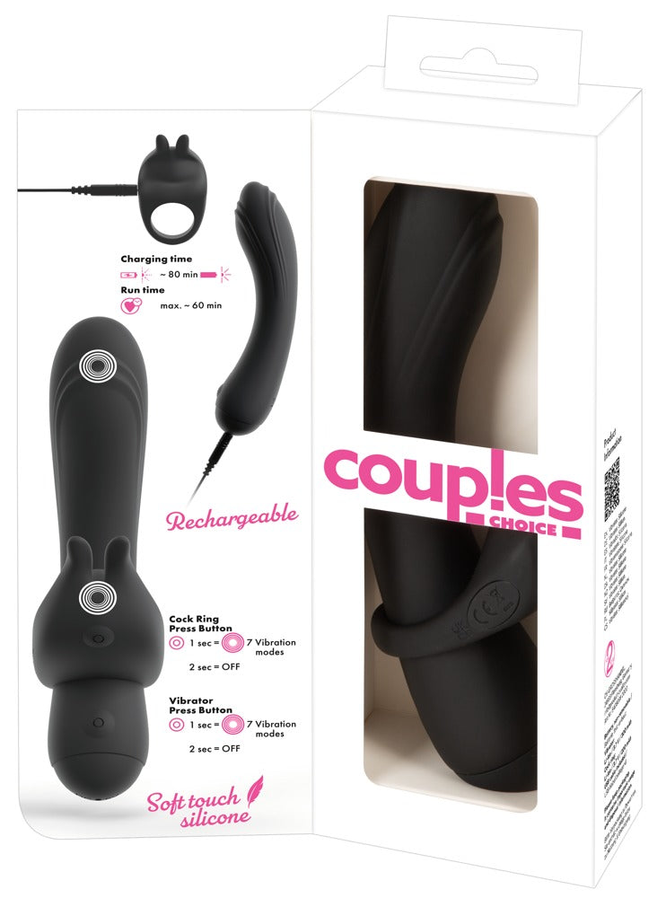 Duo - Vibratore & Cock Ring