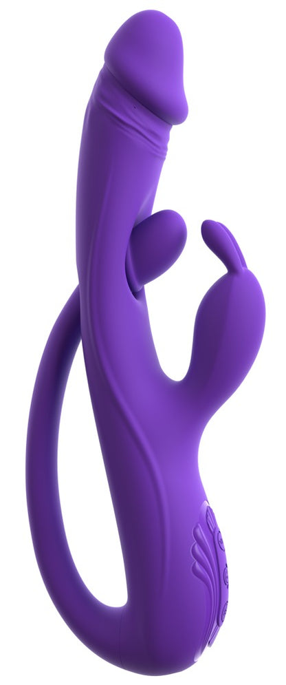 Vibratore Rabbit con Anal Tickler