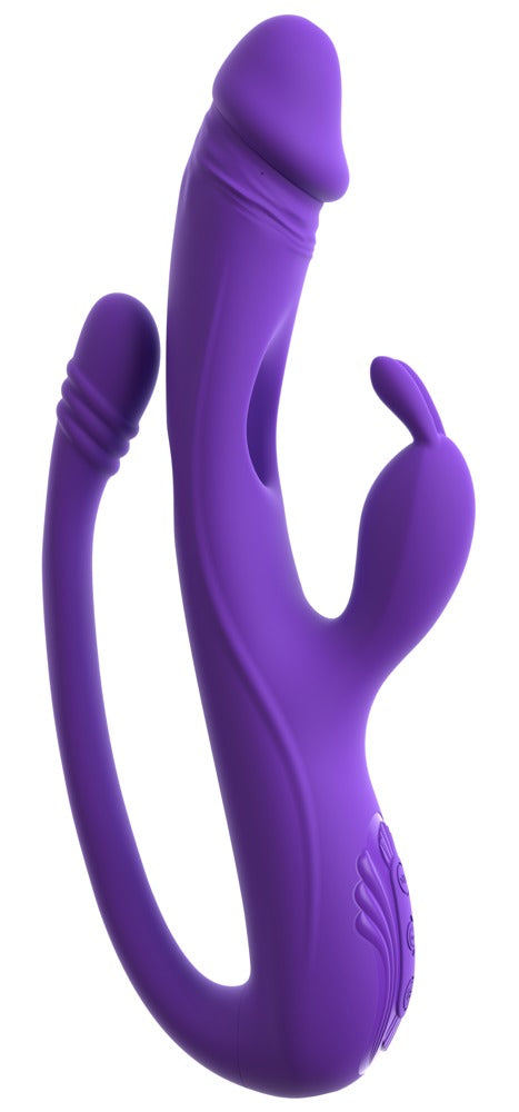 Vibratore Rabbit con Anal Tickler