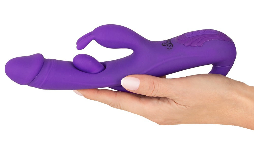 Vibratore Rabbit con Anal Tickler