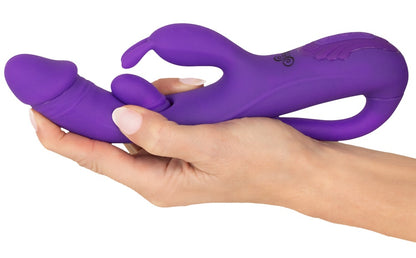 Vibratore Rabbit con Anal Tickler