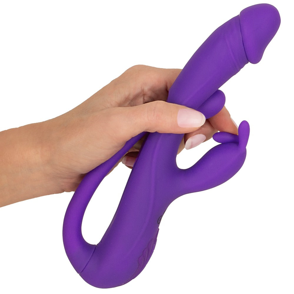 Vibratore Rabbit con Anal Tickler