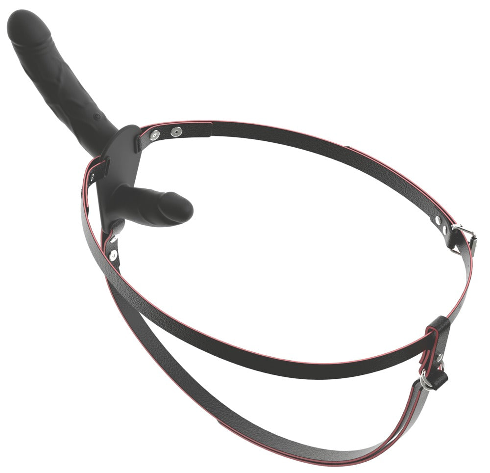 Strap-On Doppio con Telecomando