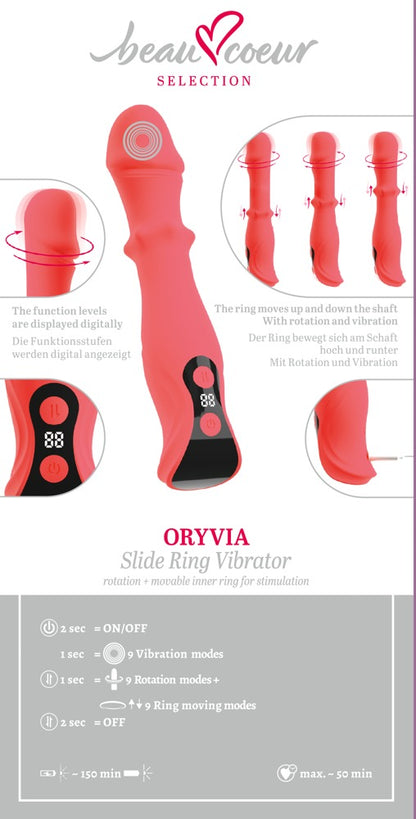 Vibratore con Slide Ring - ORYVIA