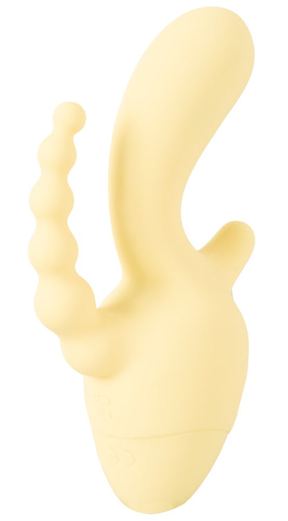 Mini Vibratore Rabbit Giallo