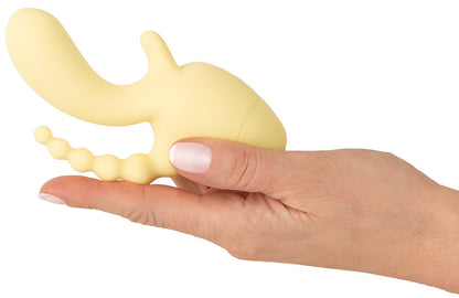 Mini Vibratore Rabbit Giallo