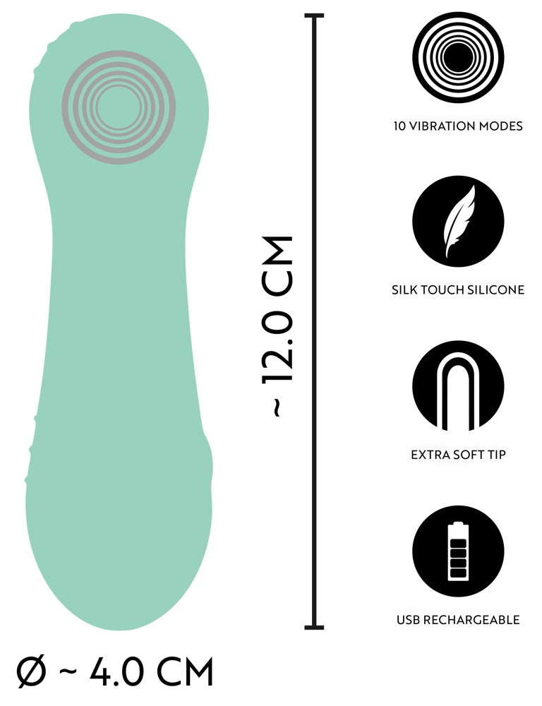Mini Vibratore Verde Acqua