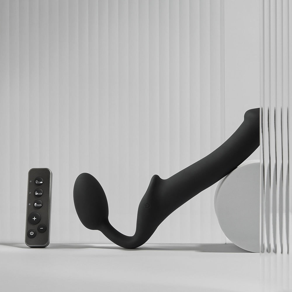 Vibrating Bendable Strap-On