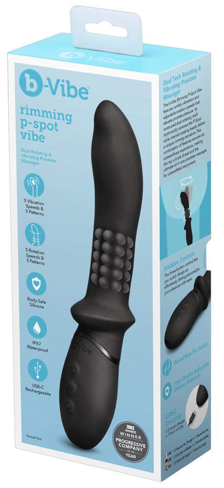 Vibratore con Perle Rimming P-Spot Vibe