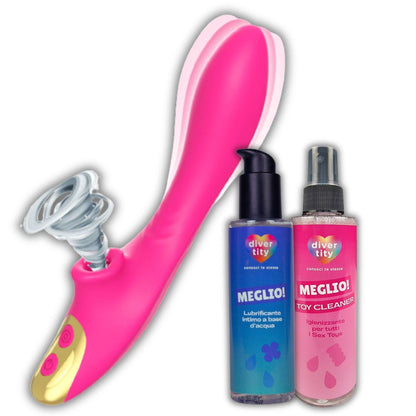 Set Vibro Succhia Clitoride