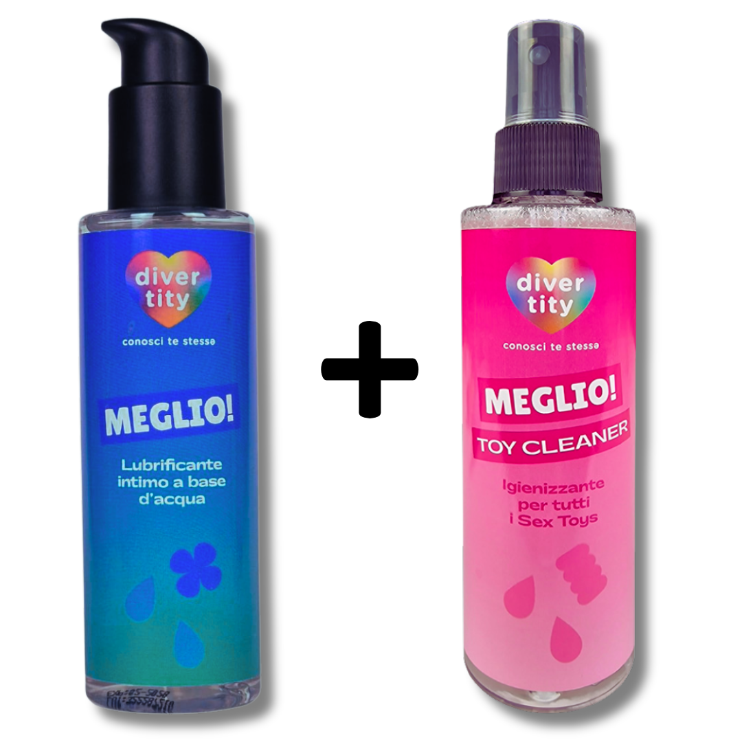 Set Promo Lubrificante + Igienizzante