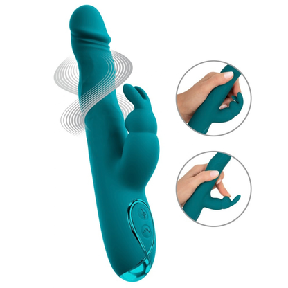 Vibratore Rabbit con Punta Oscillante
