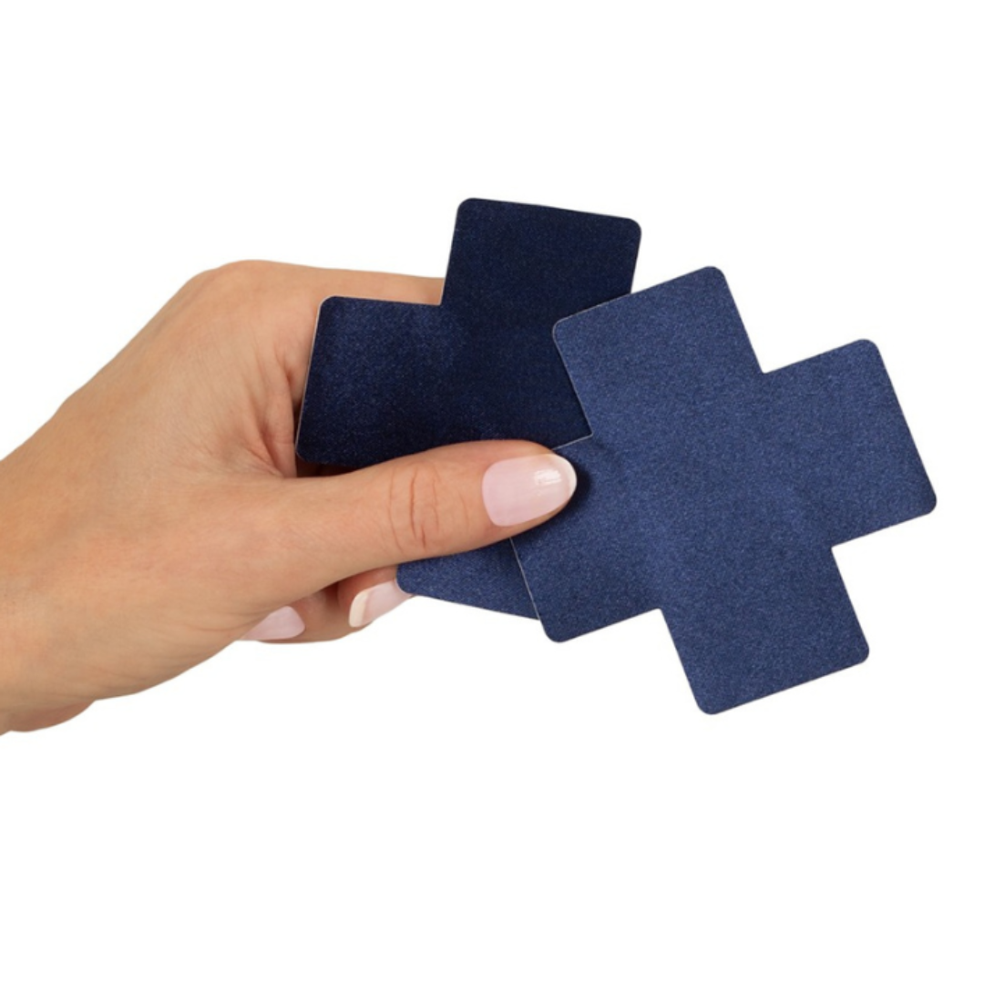 Dark Blue Nipple Stickers