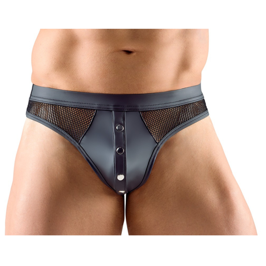 Perizoma con inserti a rete