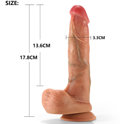 E Real Silicone Dual Density