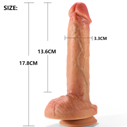 D Real Silicone Dual Density