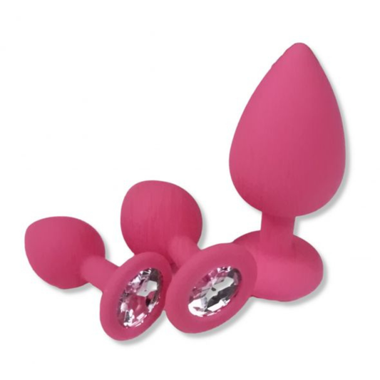 Anal Set Pink Jewel