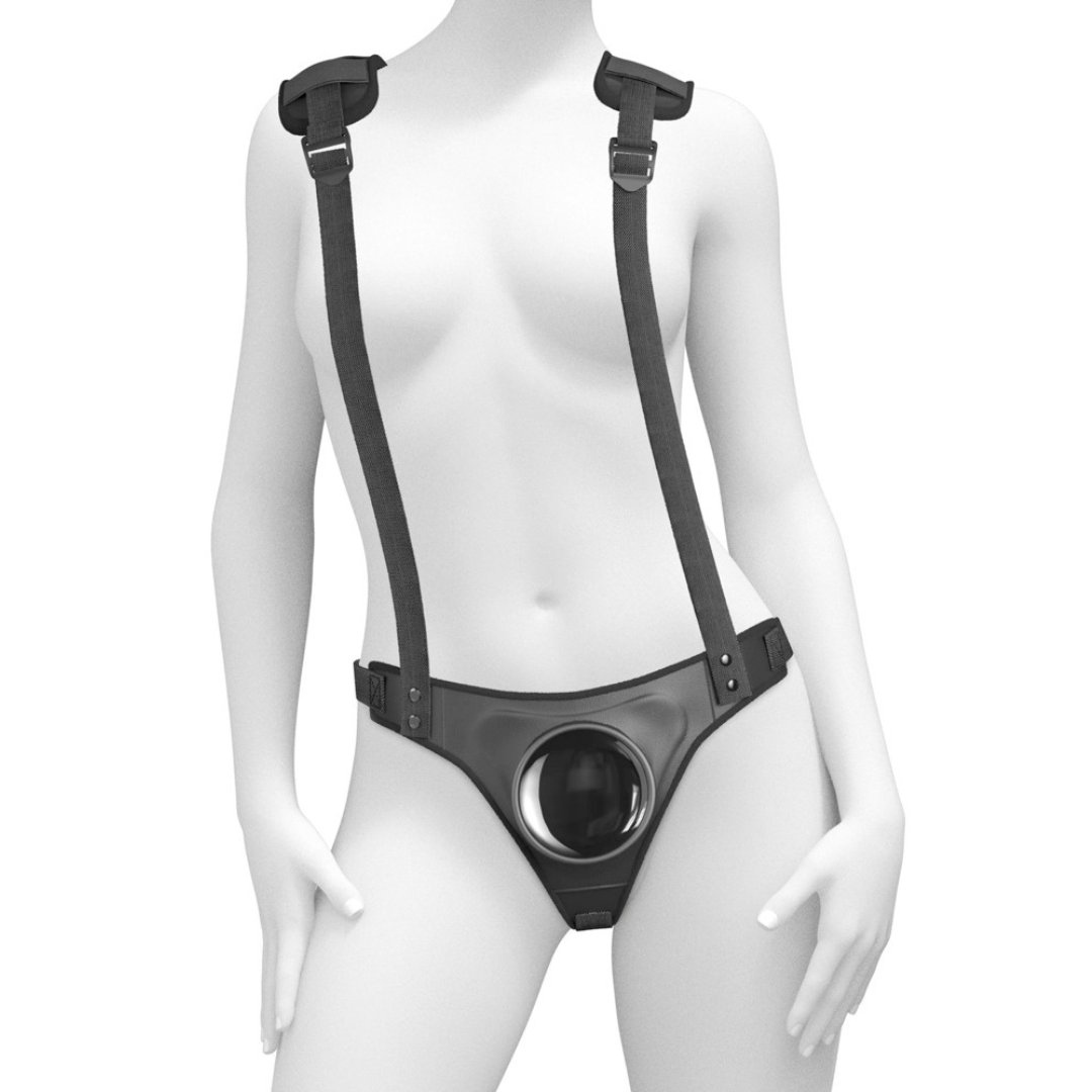 Strap-On Suspenders Body Dock
