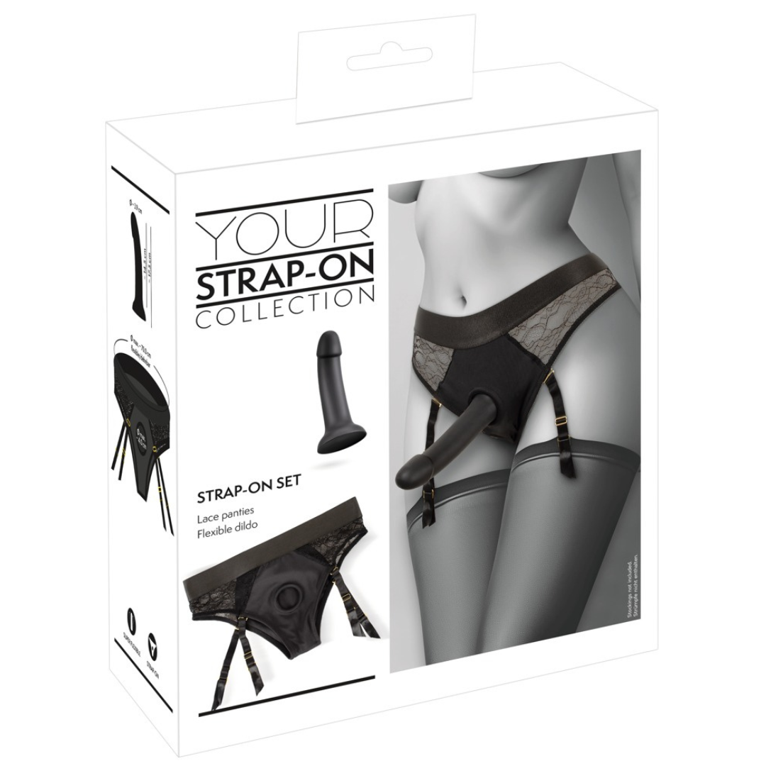 Strap-On Black Set