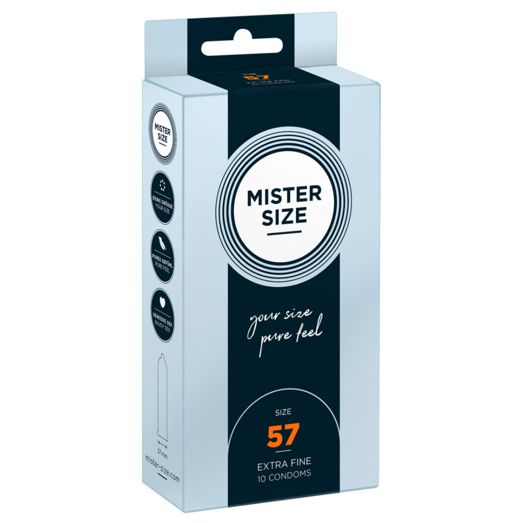 Preservativi Mister Size 57mm - 10 PZ