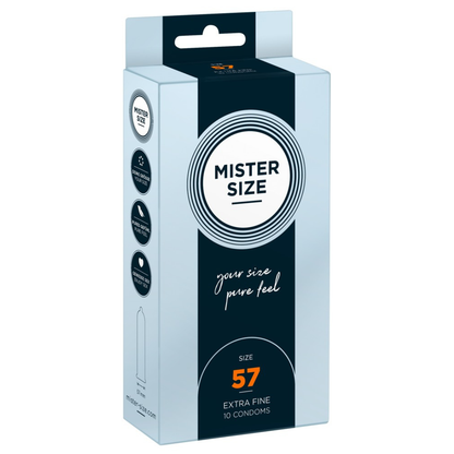 Preservativi Mister Size 57mm - 10 PZ