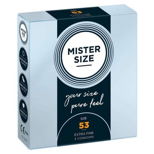 Preservativi Mister Size 53mm - 3 PZ