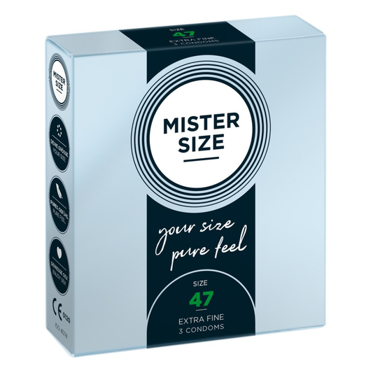 Preservativi Mister Size 47 mm – 3 PZ