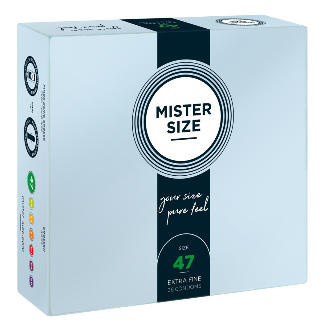 Preservativi Mister Size 47 mm – 36 PZ