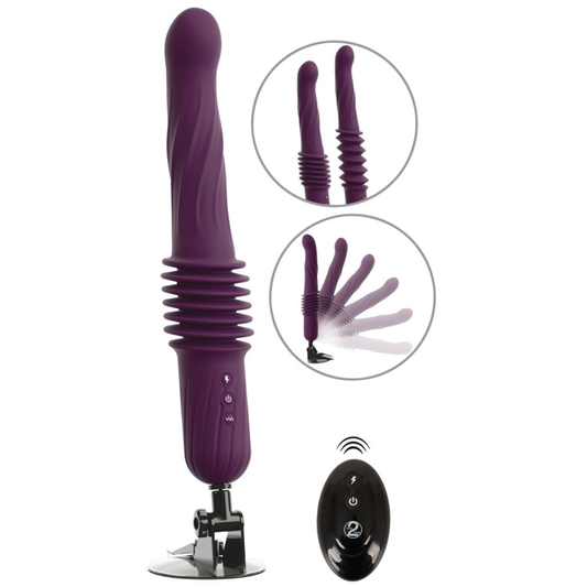 RC Sex Machine con Riscaldamento Purple
