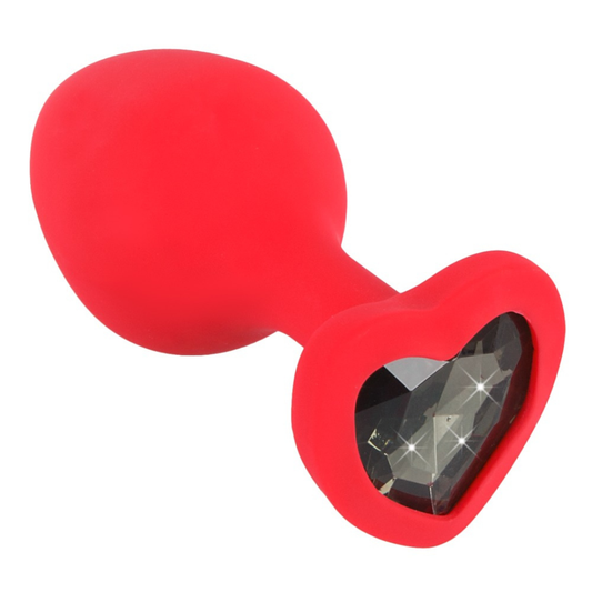 Heart Medium Silicone Plug