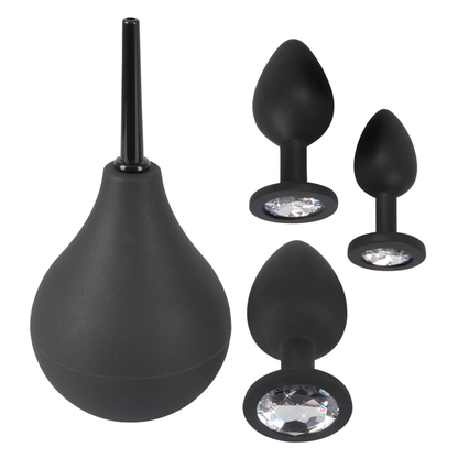 Kit Anale Butt Plug e Doccia