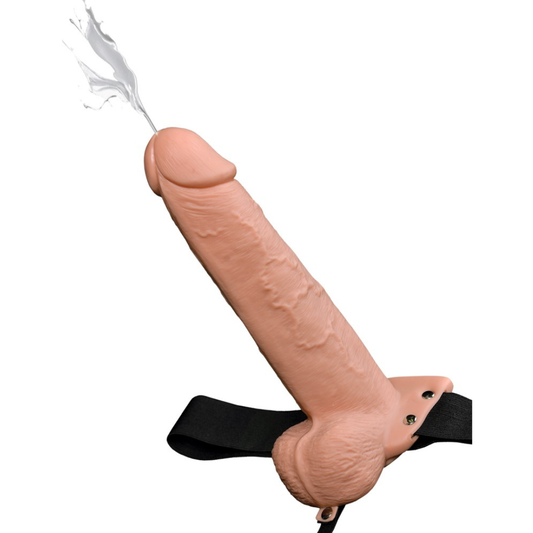 9" Dildo Eiaculante Strap On