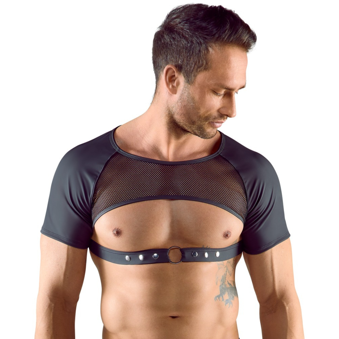 Shirt Top con rete