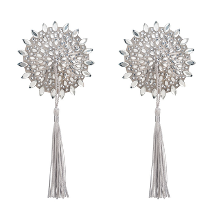 Copricapezzoli gioiello con pendente Mistiqua