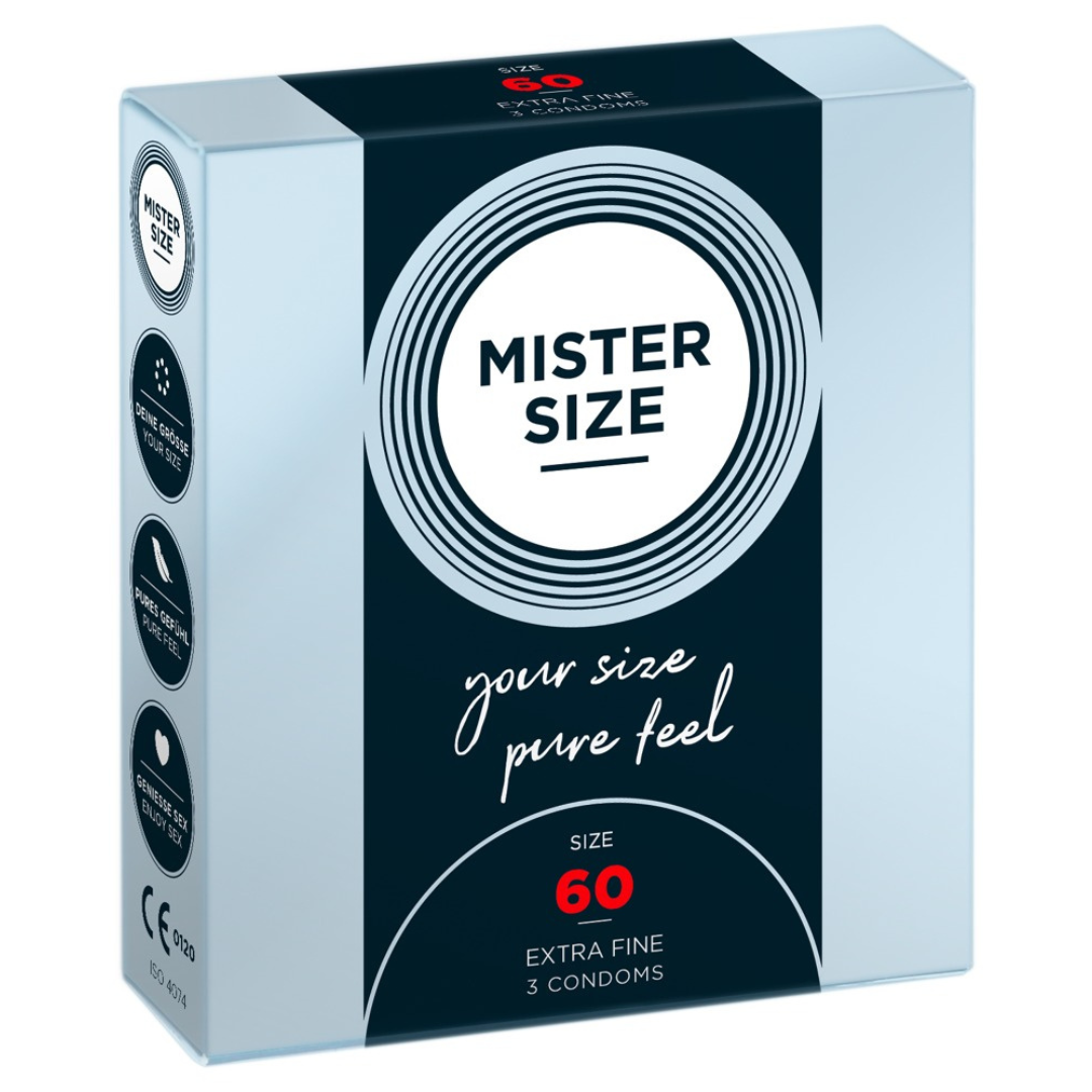 Preservativi Mister Size 60mm - 3 PZ