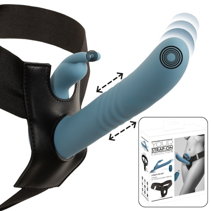 Rabbit Strap-On Set con Telecomando