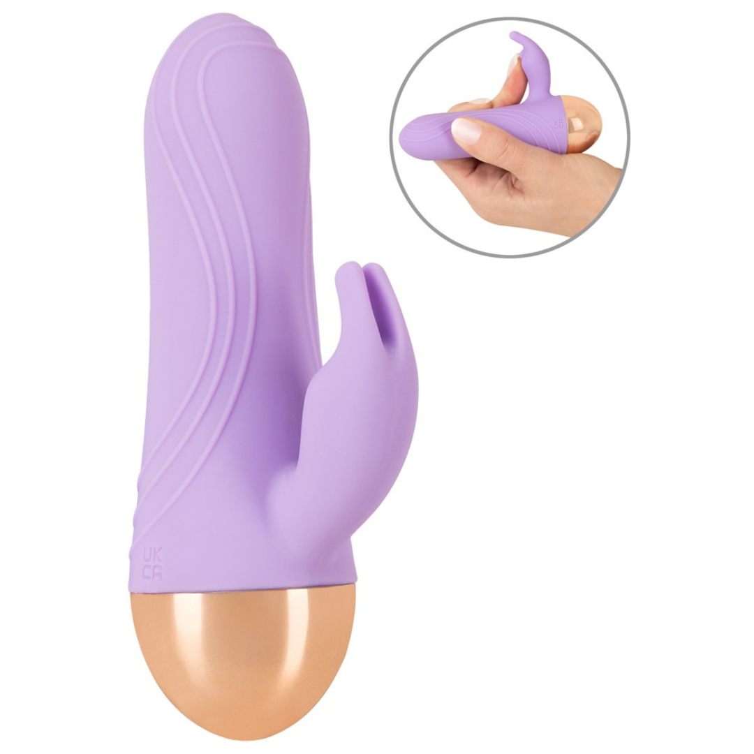 Mini Vibratore Rabbit Viola