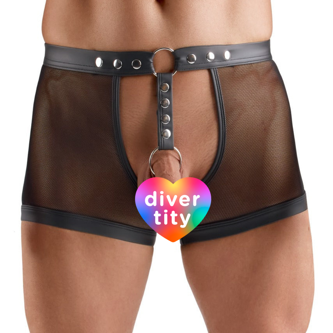 Boxer Aperto con Anello