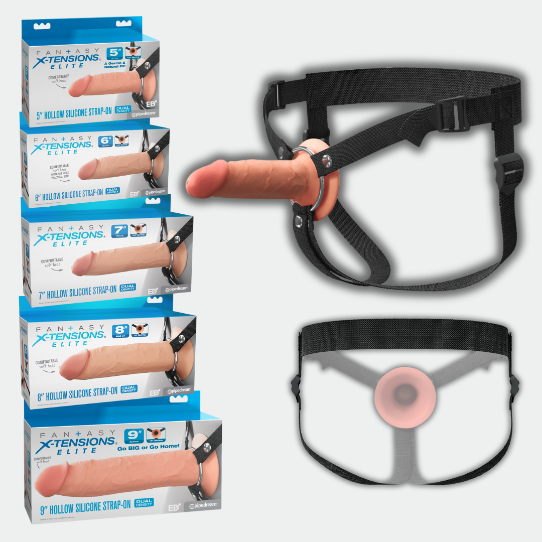 Hollow Silicone Strap-on